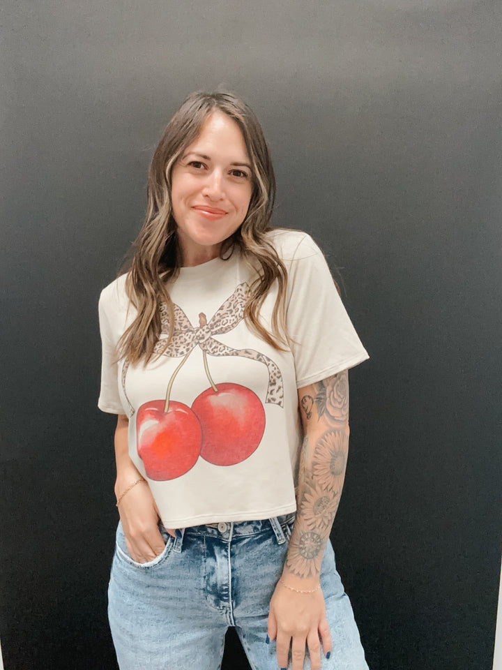 Jill Cherries Graphic Tee