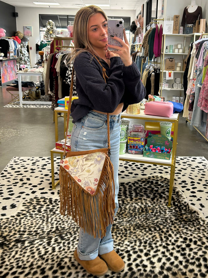 The Leather Fringe Bag