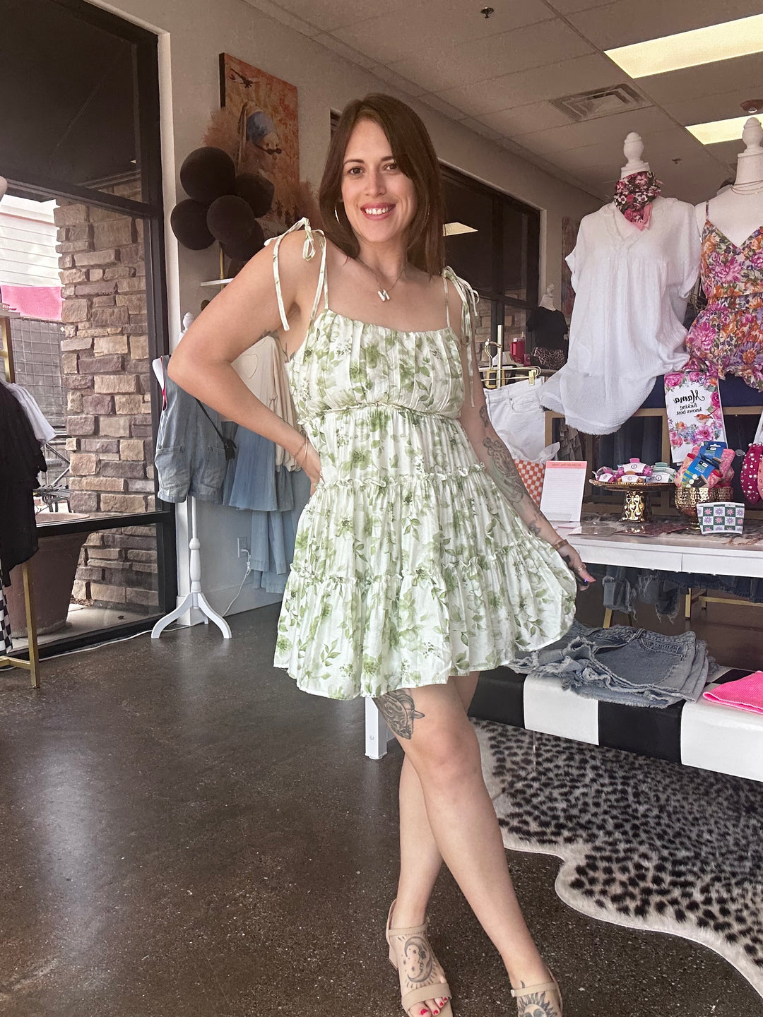 The Roxy Floral Mini Dress