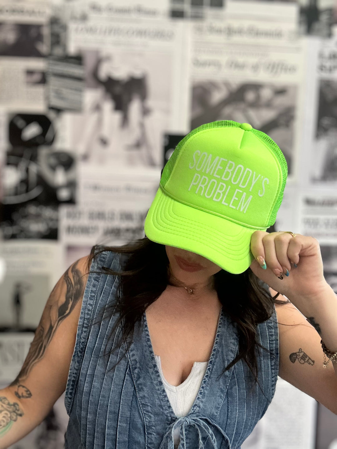 Somebody's Problem Trucker Hat