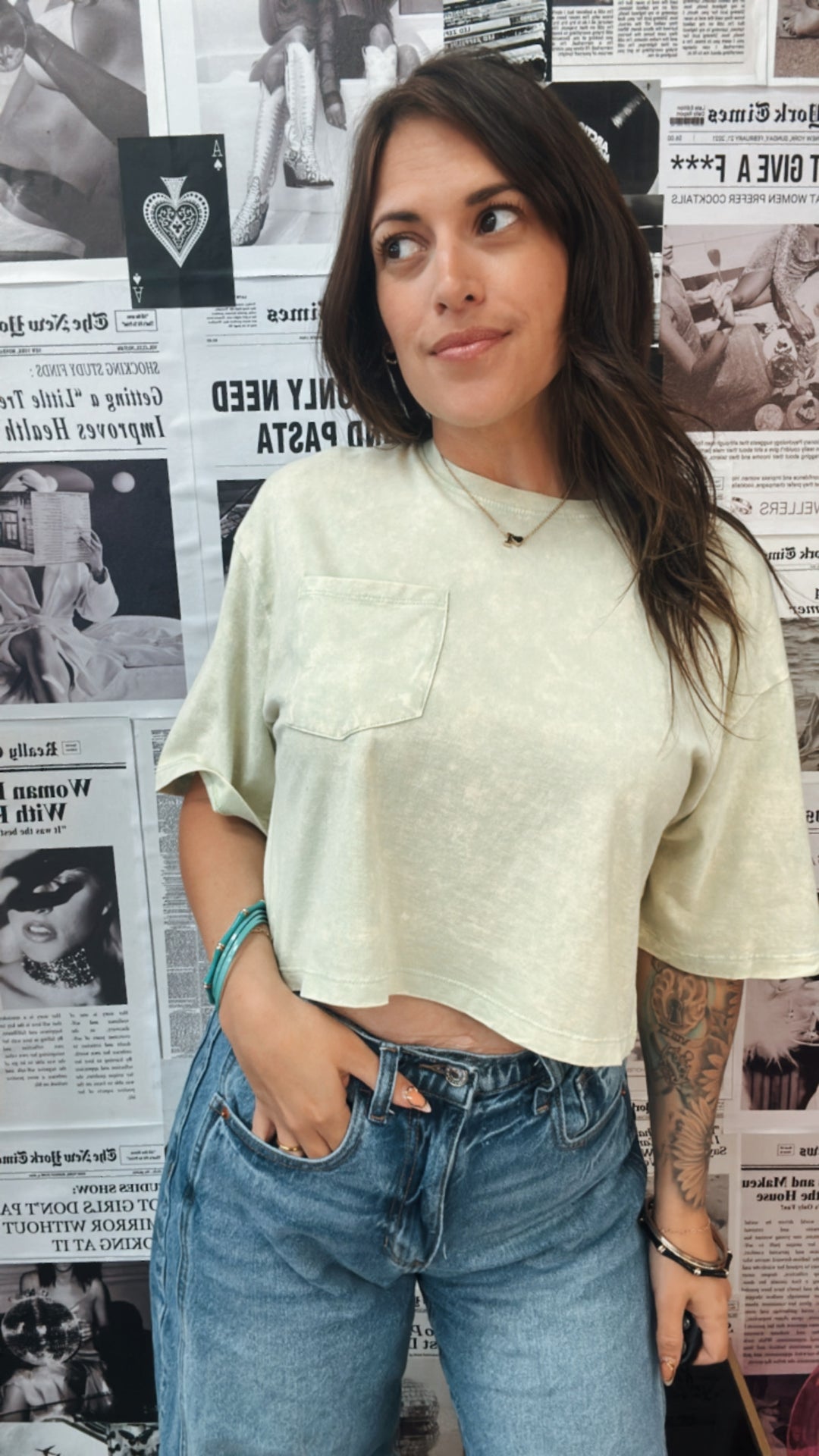 Salt & Citrus Crop Tee