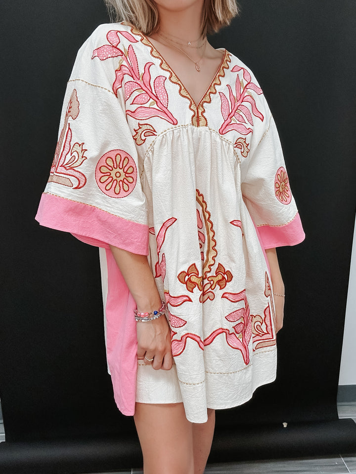 The Levi Embroidery Dress