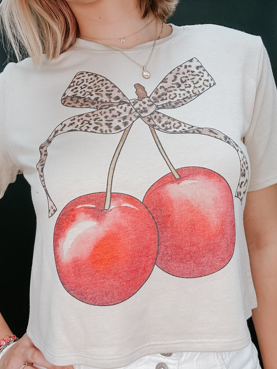 Jill Cherries Graphic Tee