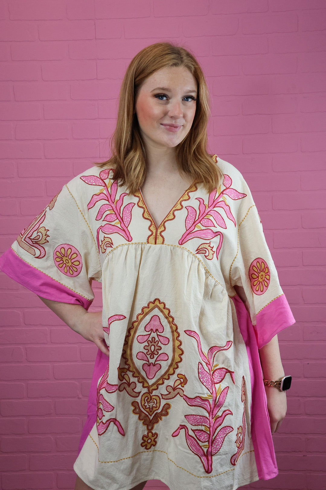 The Levi Embroidery Dress