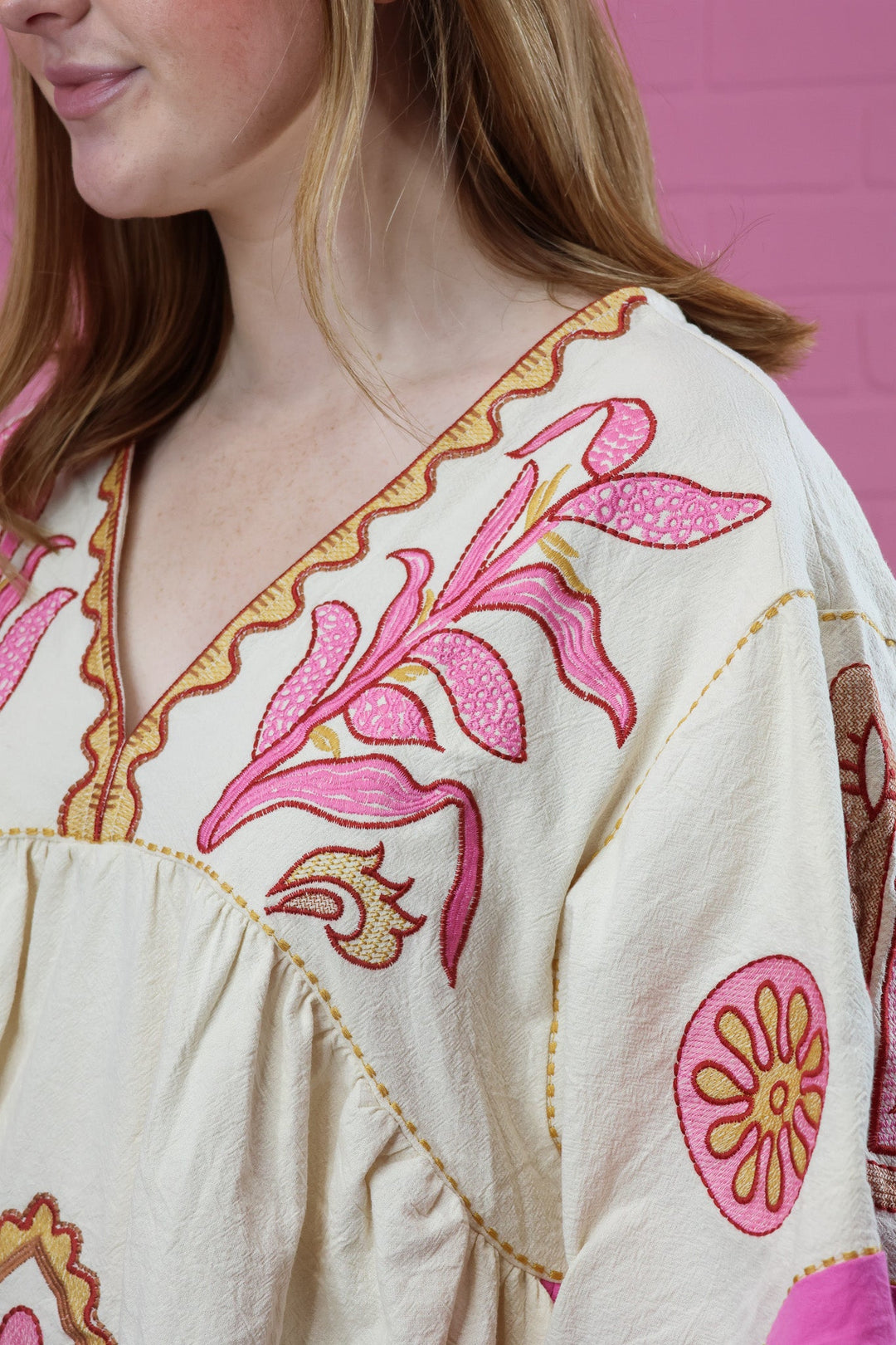 The Levi Embroidery Dress