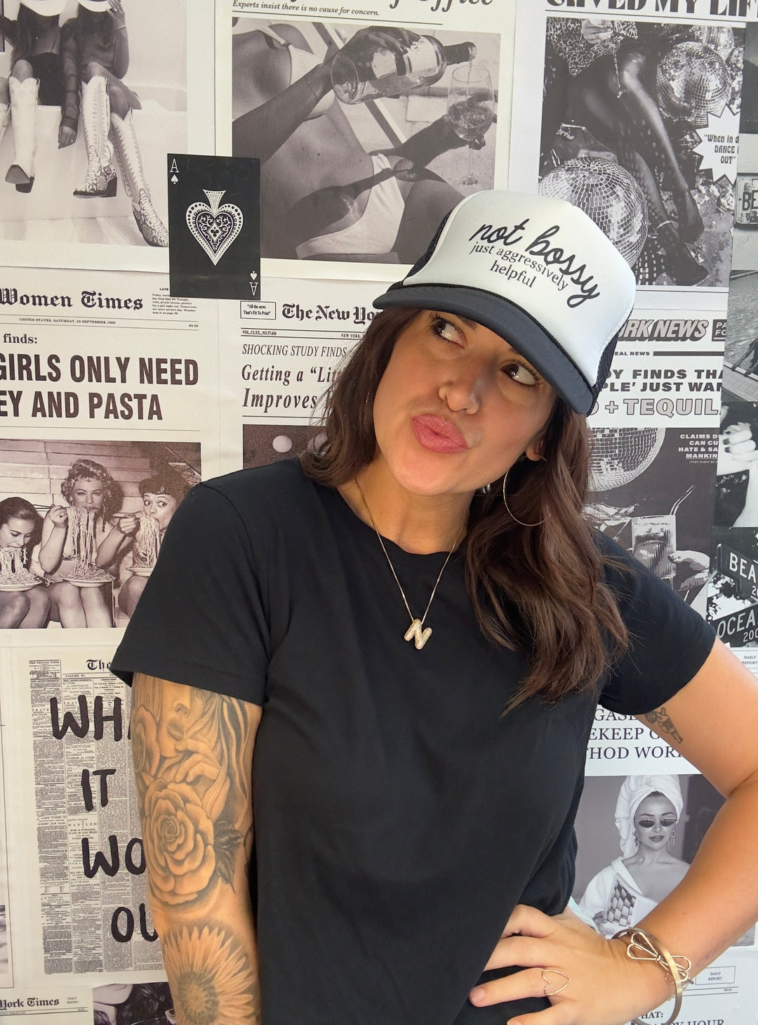Not Bossy Trucker Hat