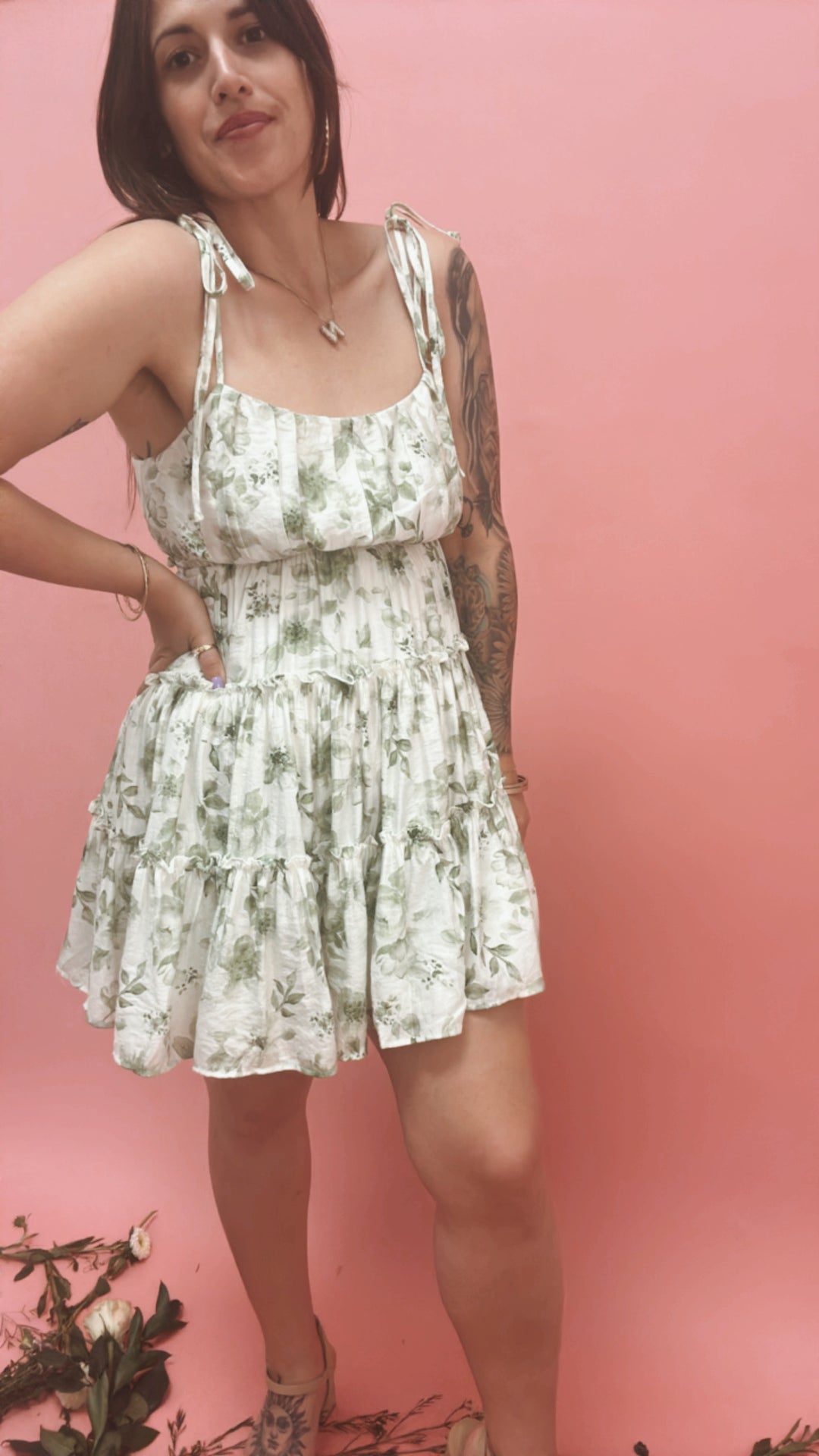 The Roxy Floral Mini Dress