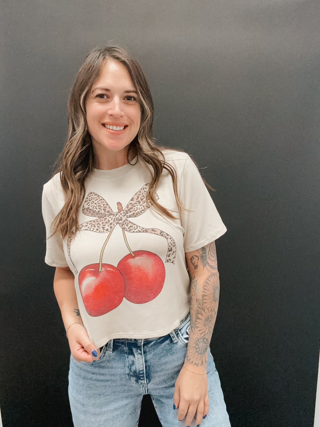 Jill Cherries Graphic Tee