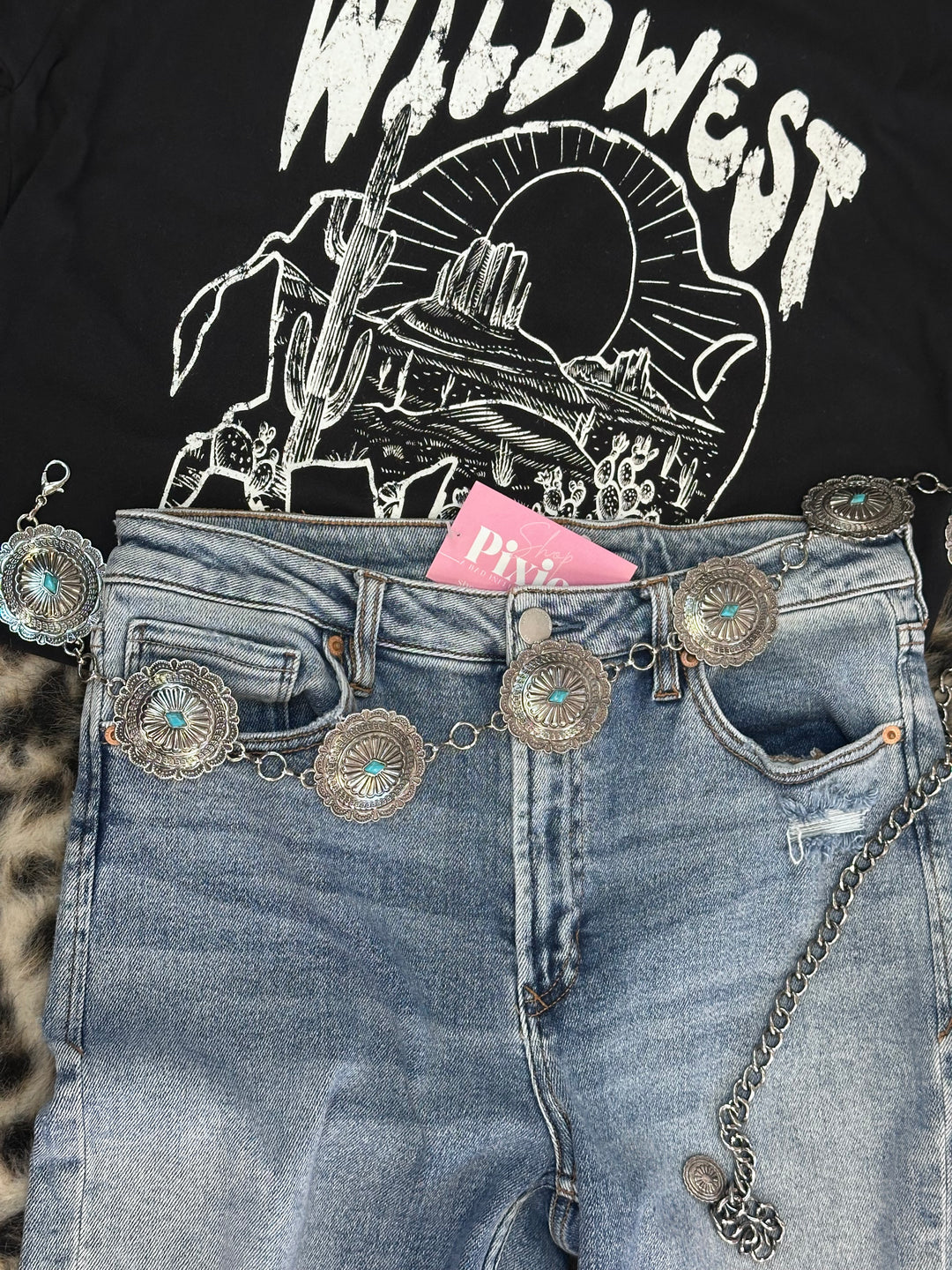 The Brantley Concho Belt
