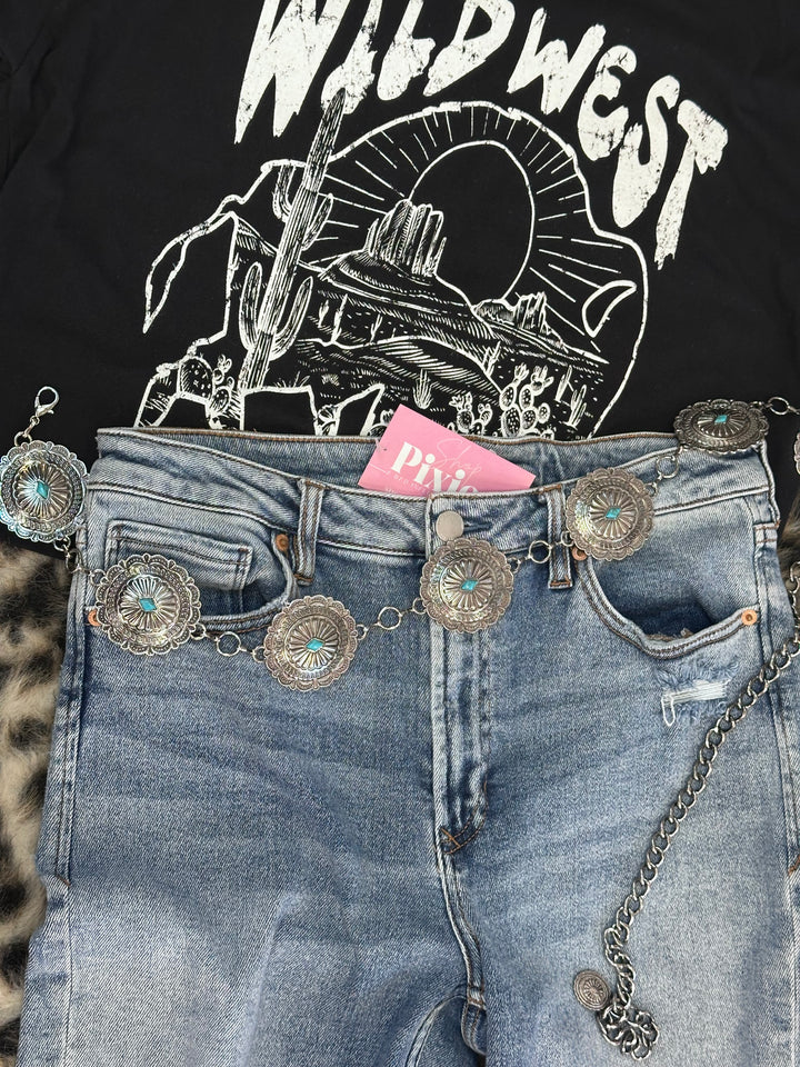 The Brantley Concho Belt