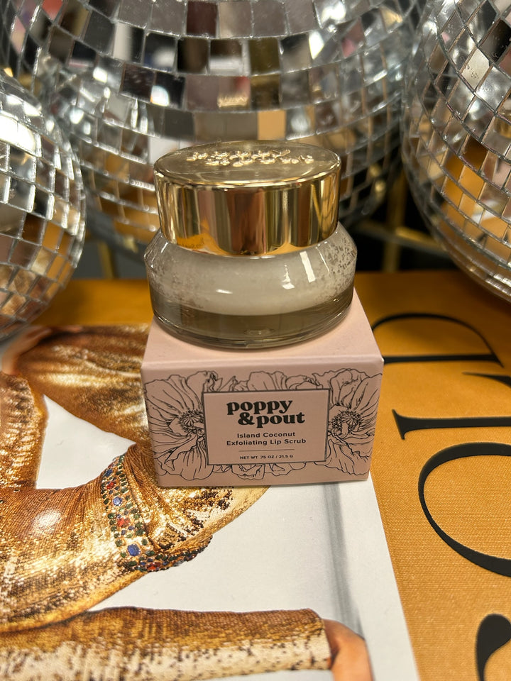 Poppy and Pout Lip Scrub