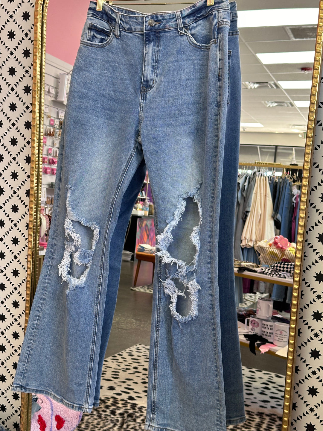 90's Baby Distressed Jeans