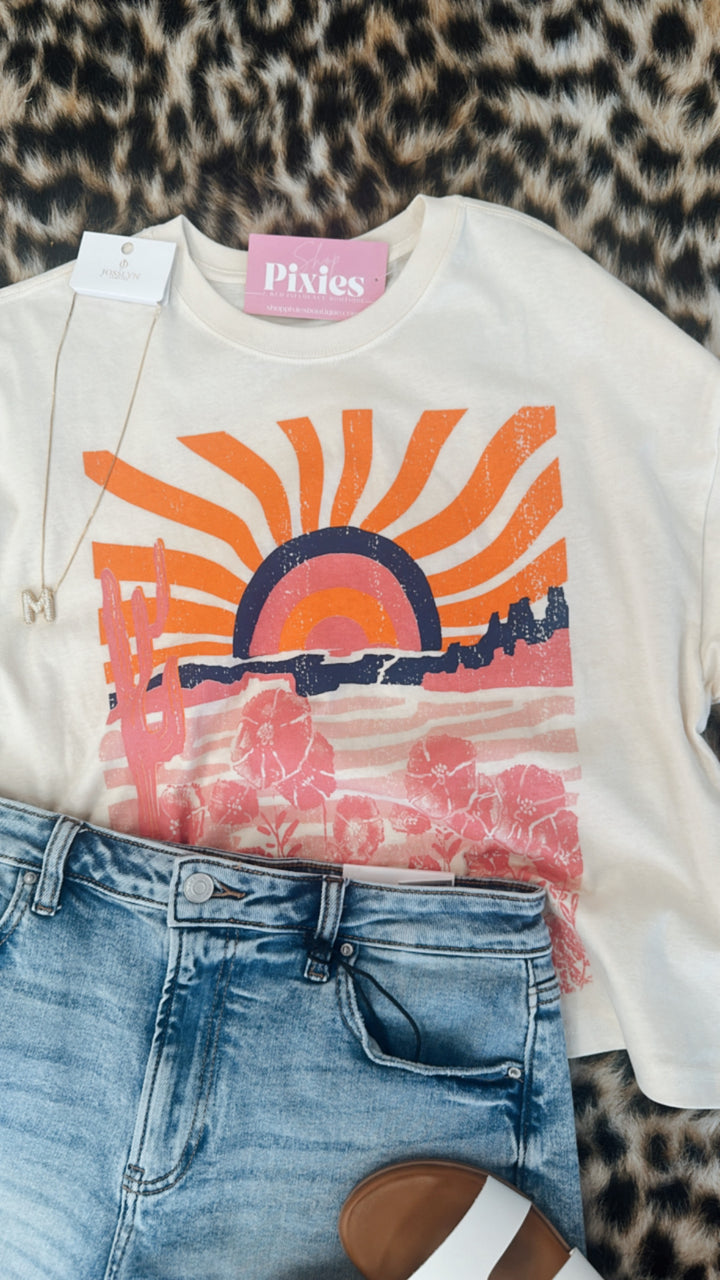 Sunrise Sunset Graphic Tee
