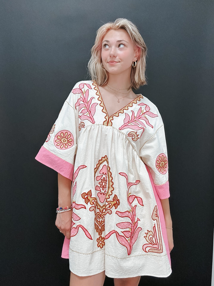 The Levi Embroidery Dress