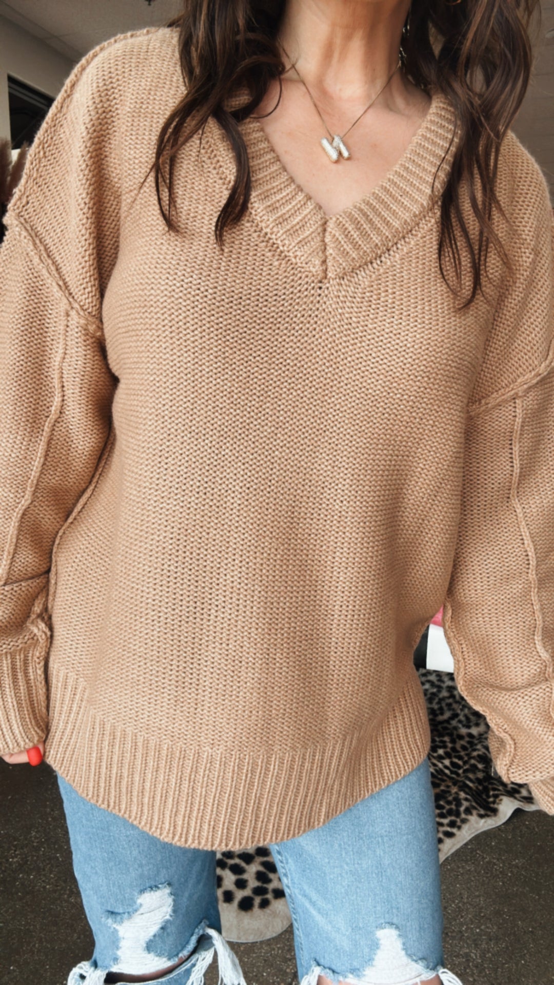 The Brandi Chunky Oversized Sweater