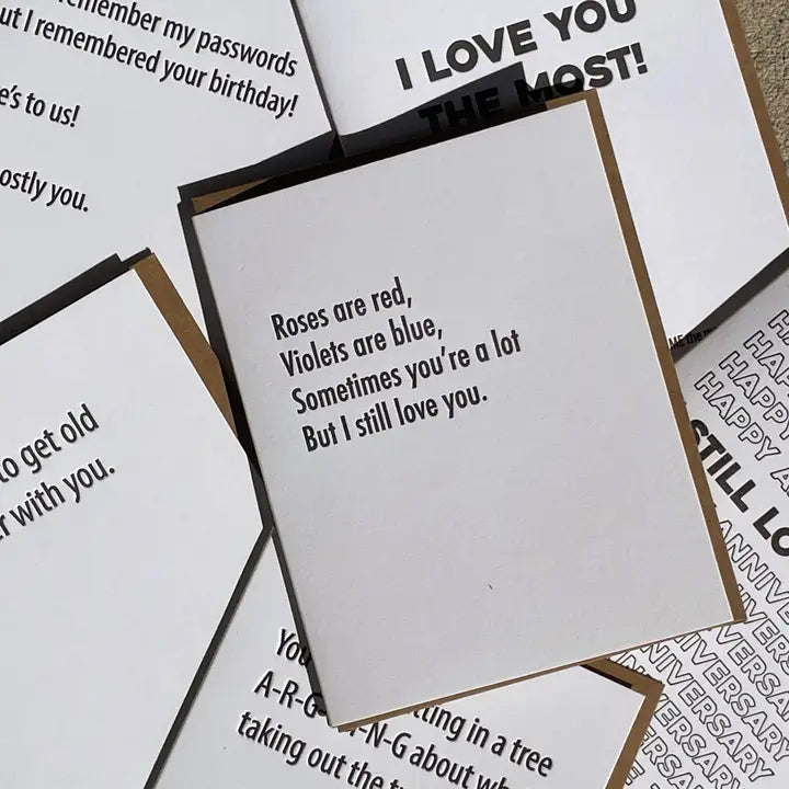 You're A Lot - Love Card