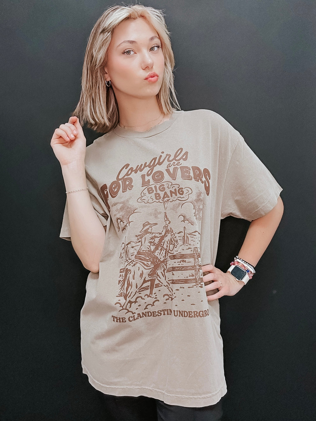 Cowgirls Are For Lovers Graphic Tee