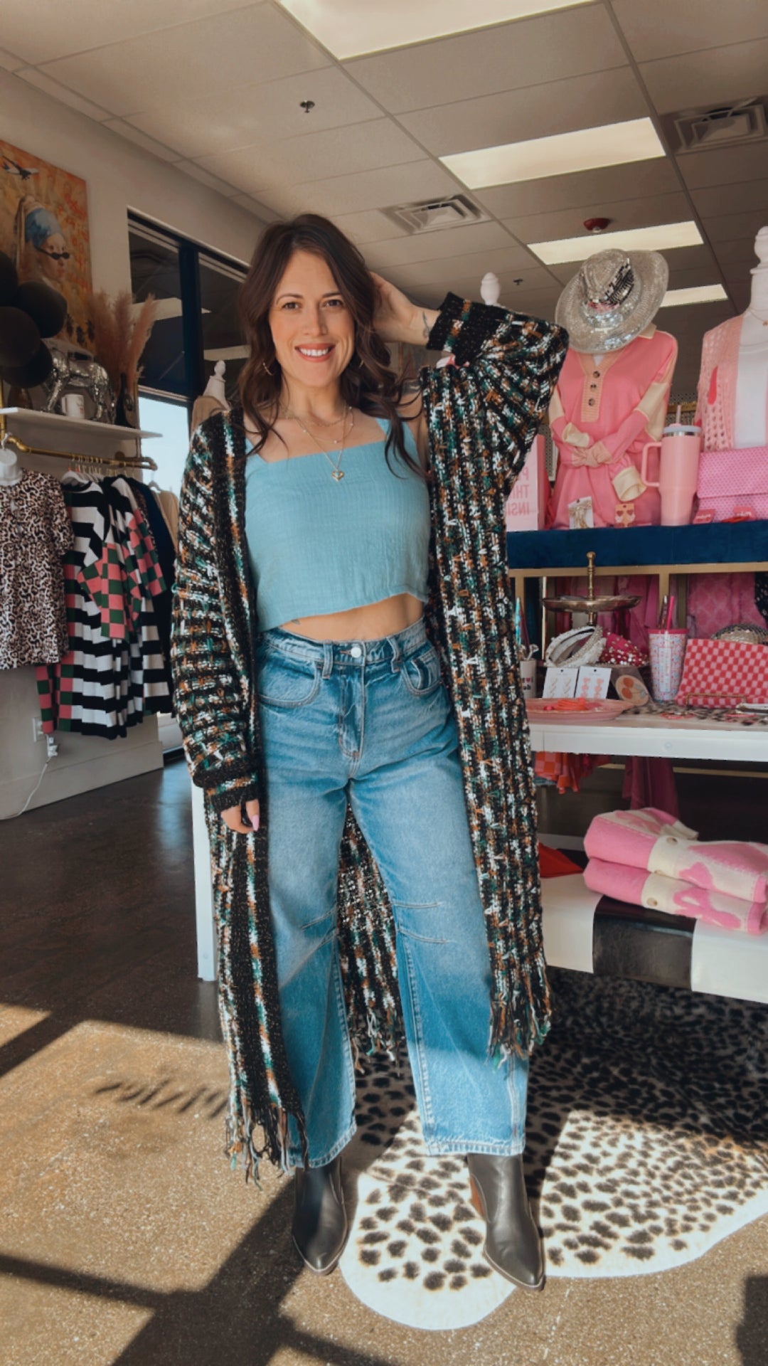 The Jodie Square Neck Crop Top