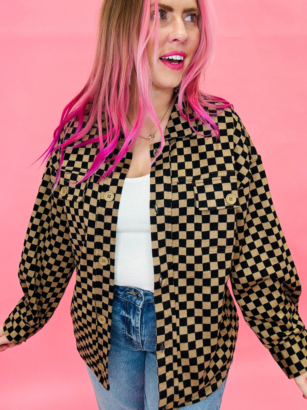 The Danielle Checkered Jacket