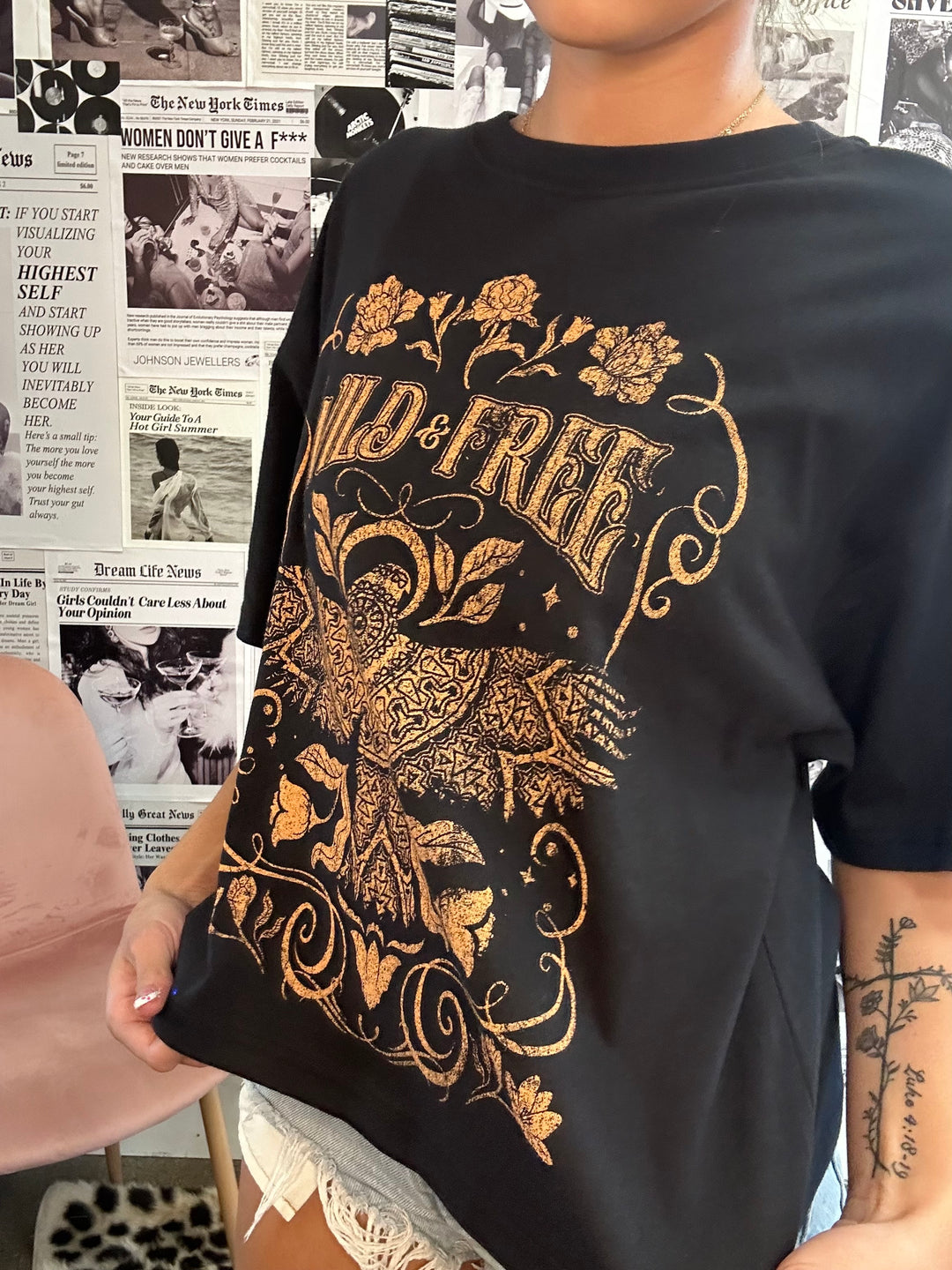 Wild & Free Thunderbird Graphic Tee