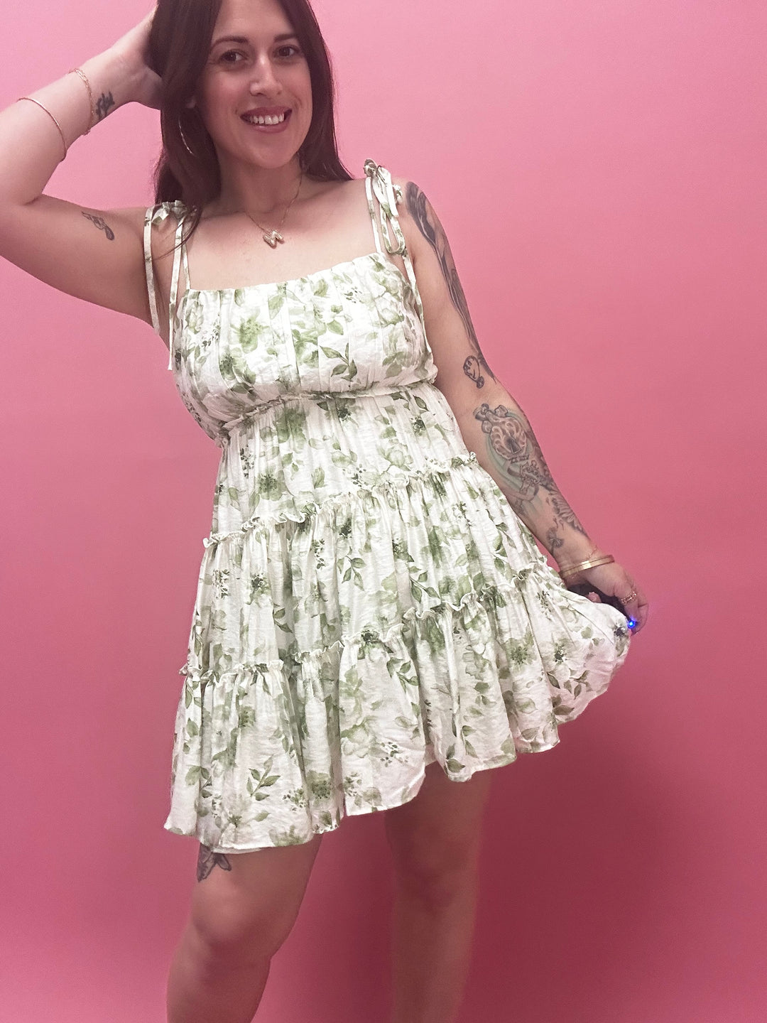 The Roxy Floral Mini Dress