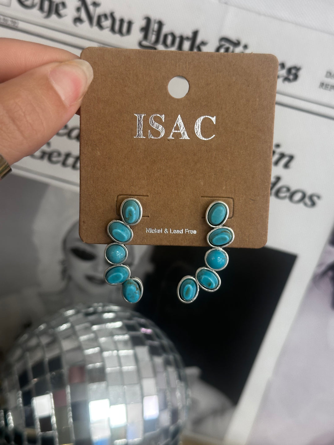 The Avery Turquoise Earrings