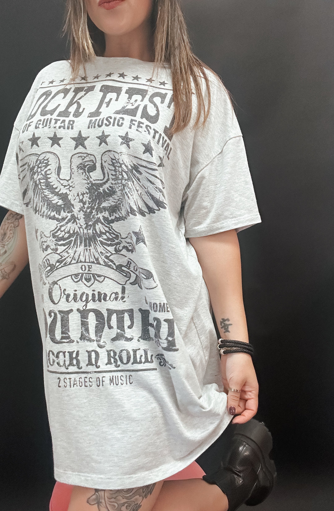 Rockfest Graphic Tshirt Dress