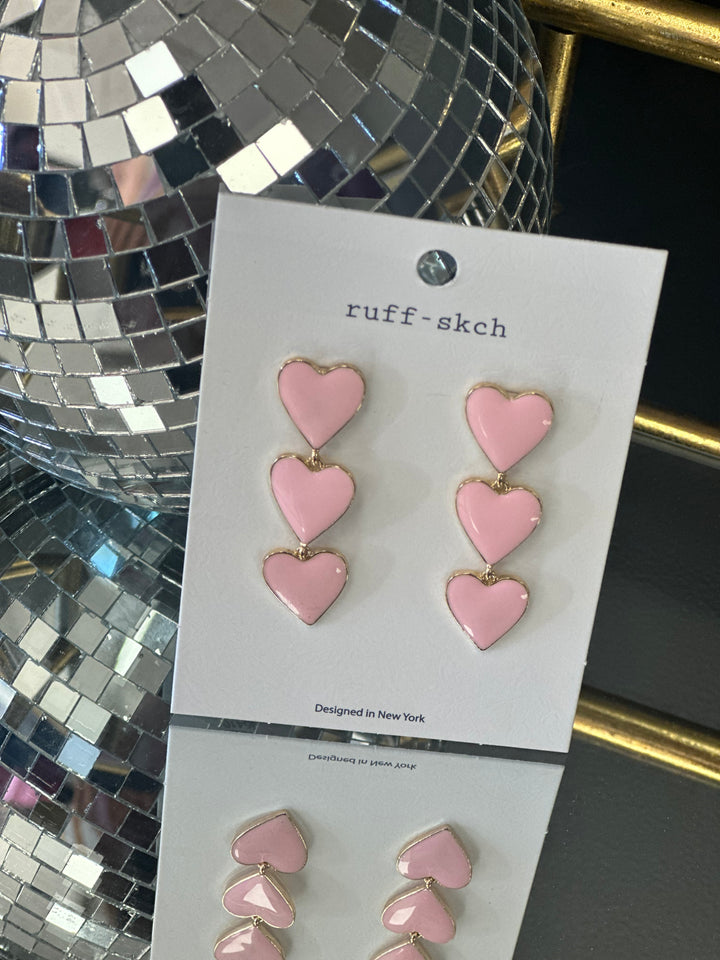 So Much Love Heart Earrings