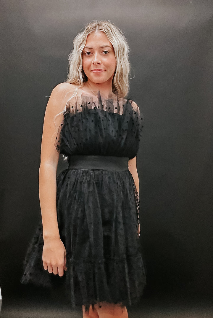 Ruffle My Heart Mini Dress