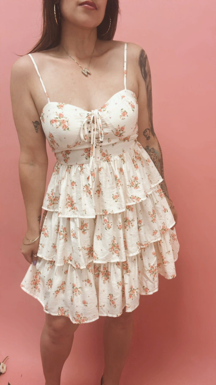 The Desi Floral Mini Dress