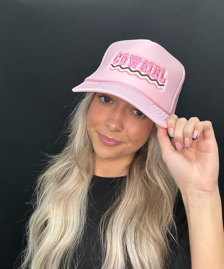 Cowgirl Foam Trucker Hat