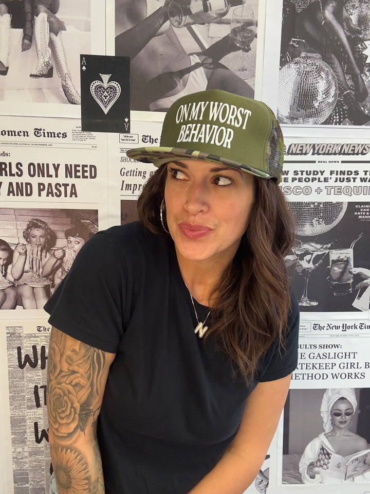 Worst Behavior Trucker Hat