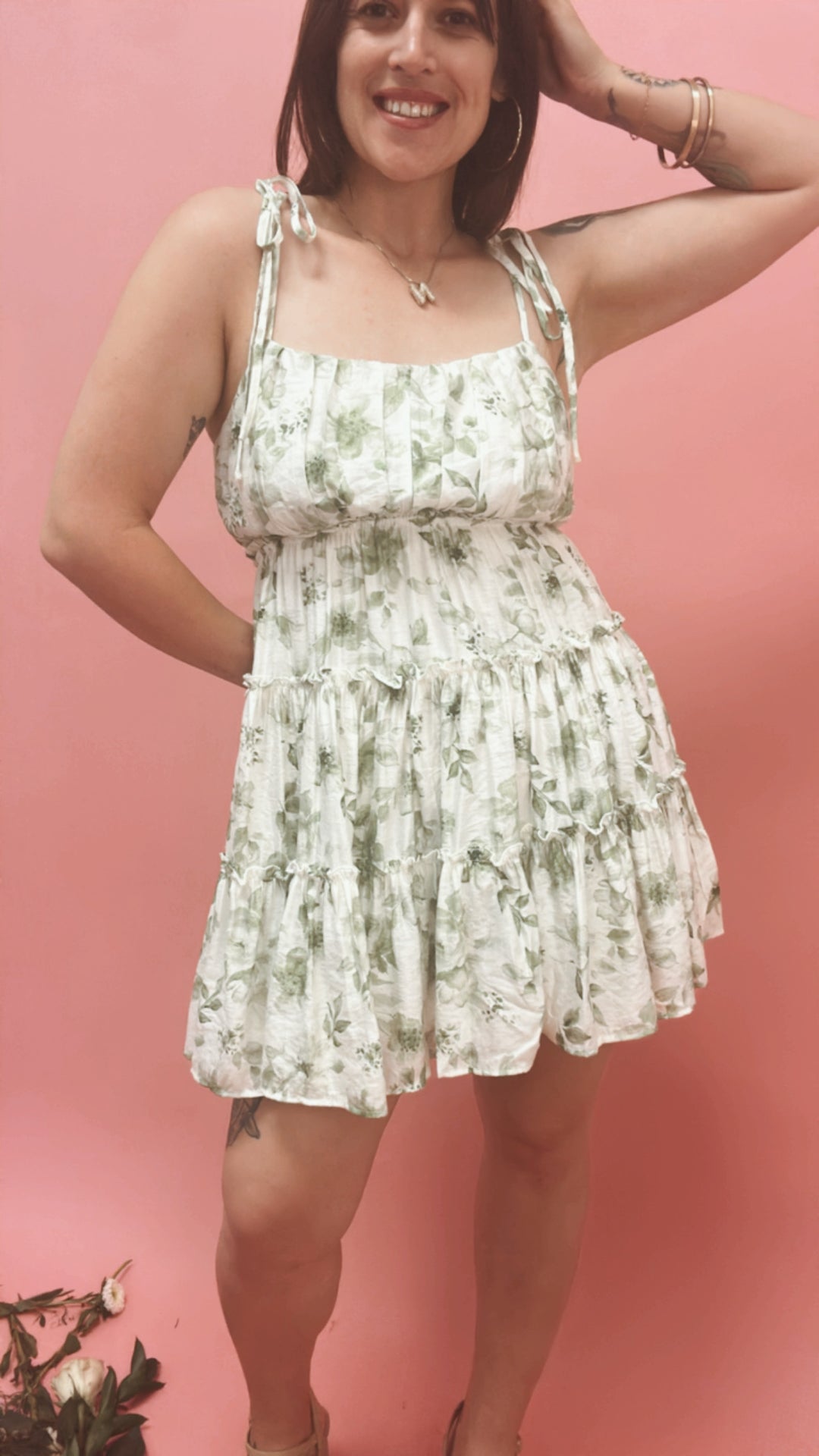 The Roxy Floral Mini Dress