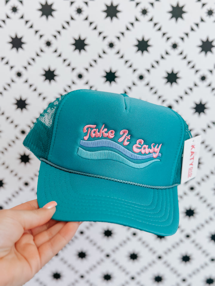 Take It Easy Foam Trucker Hat