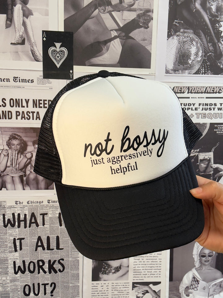 Not Bossy Trucker Hat