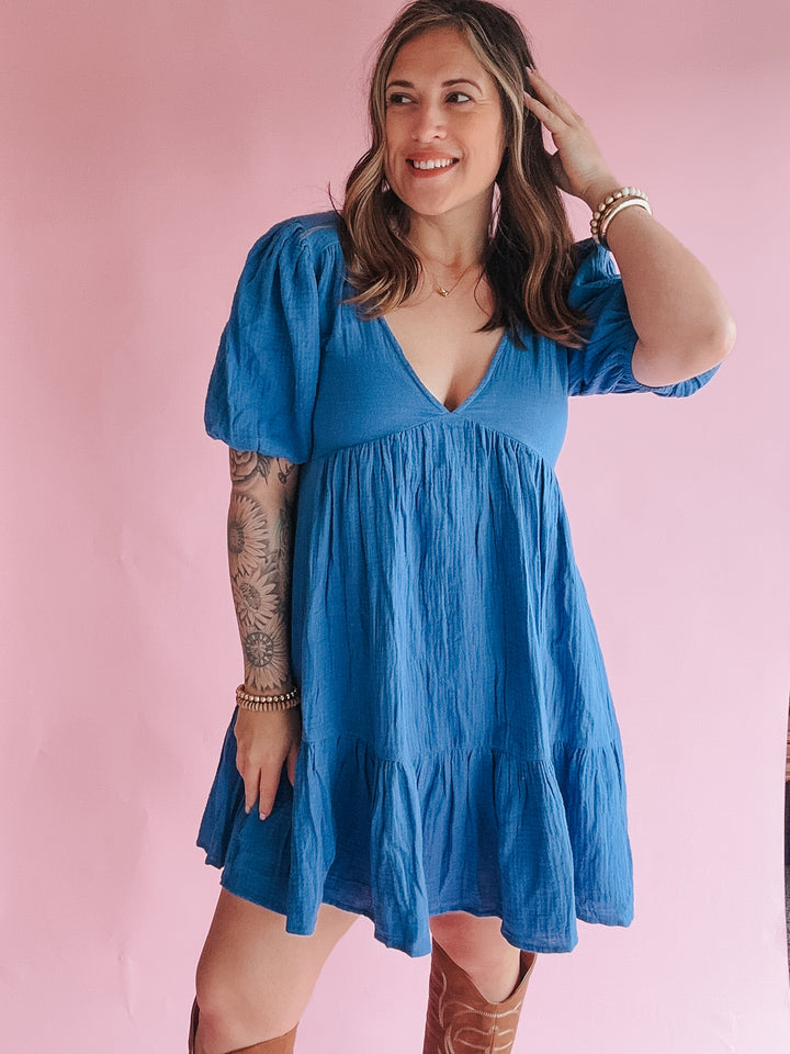 The Penny Tiered Mini Dress