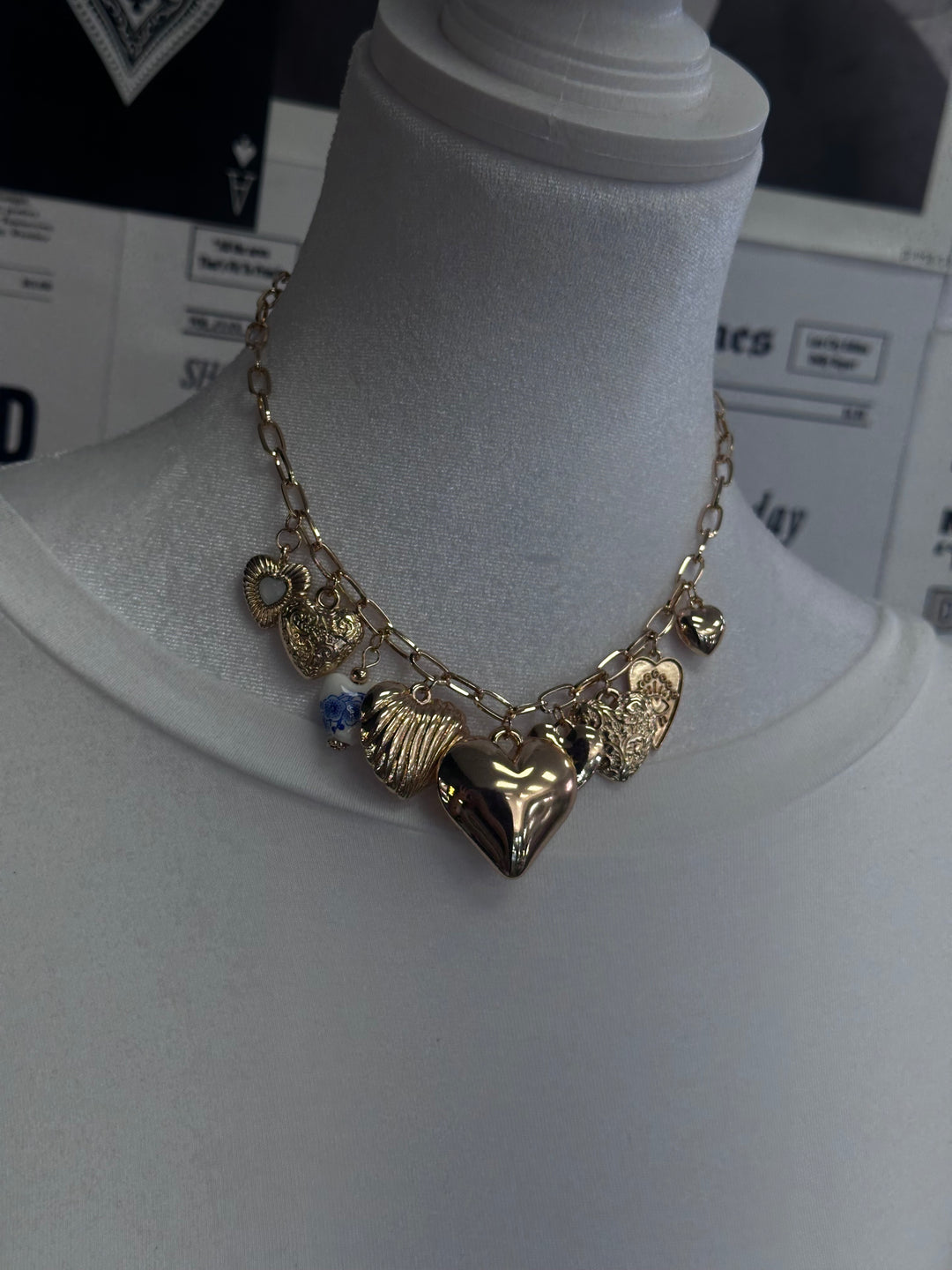 Hearts On My Sleeve Necklace
