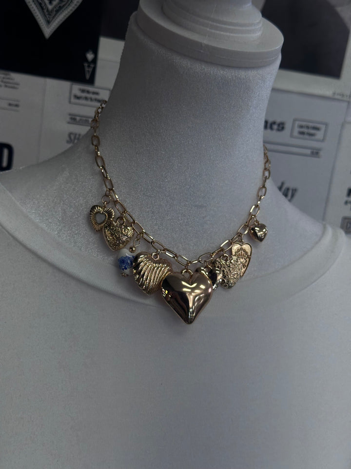 Hearts On My Sleeve Necklace