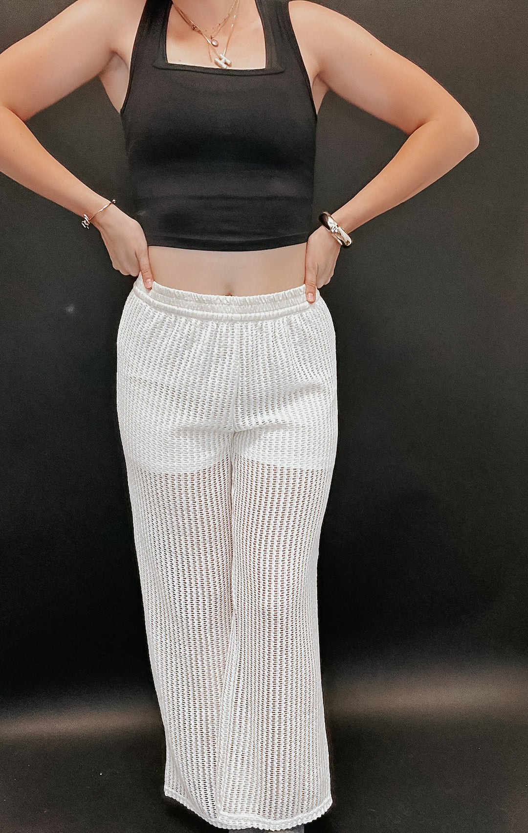 The Roxanne Crochet Pants