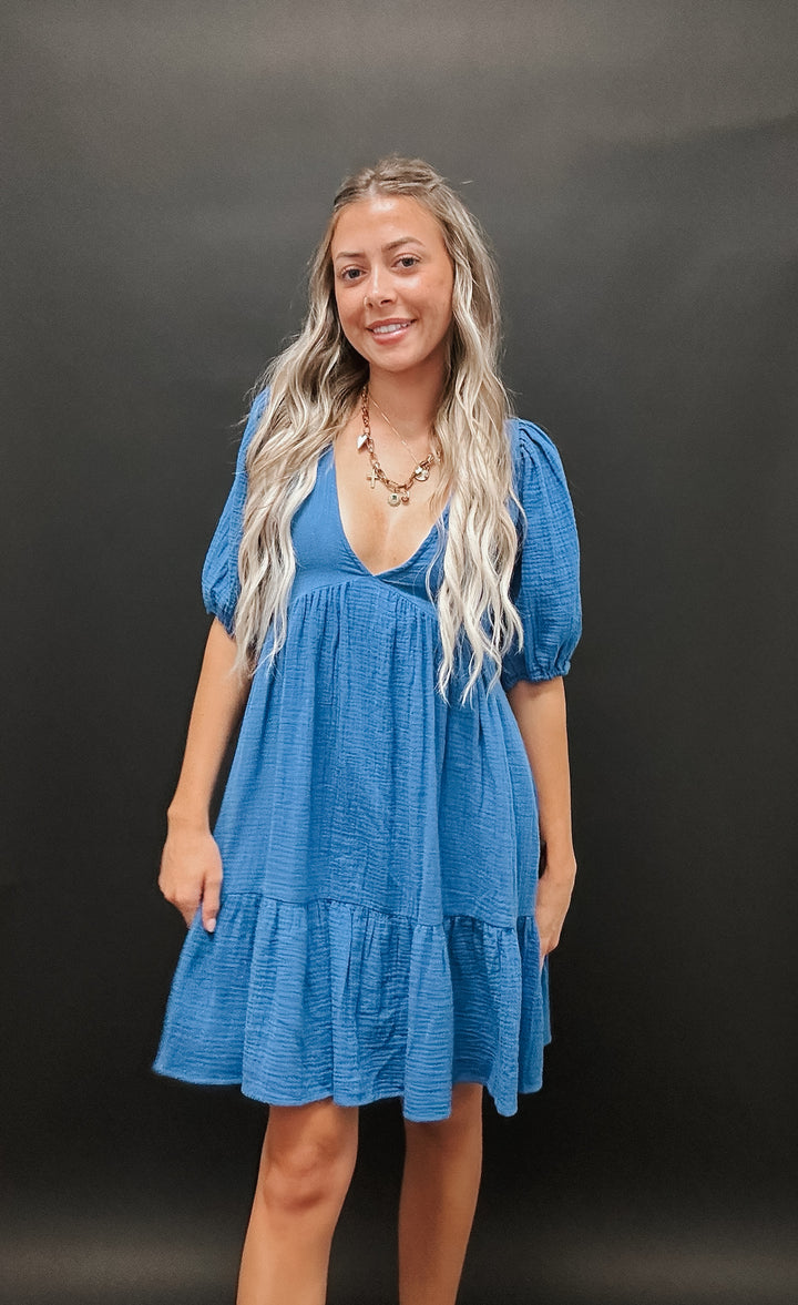 The Penny Tiered Mini Dress