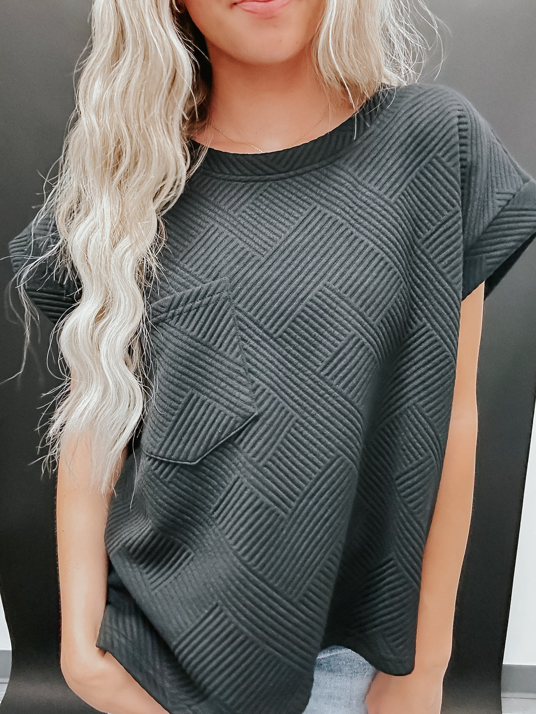 The Noelle Short Sleeve Top