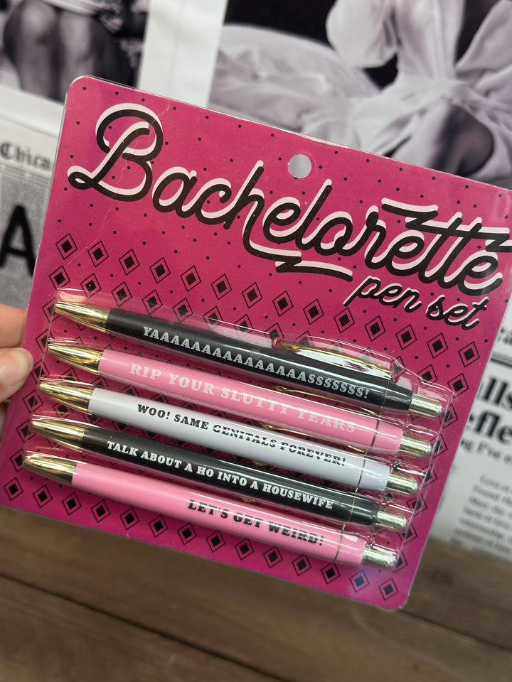Bachelorette Pen Set