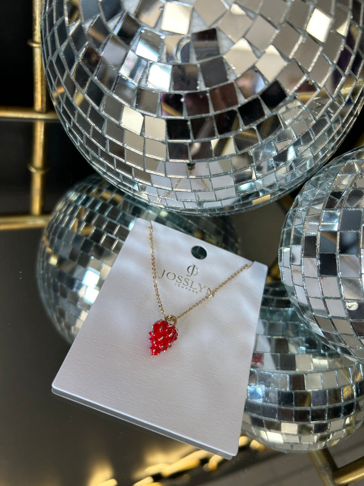Strawberry Necklace