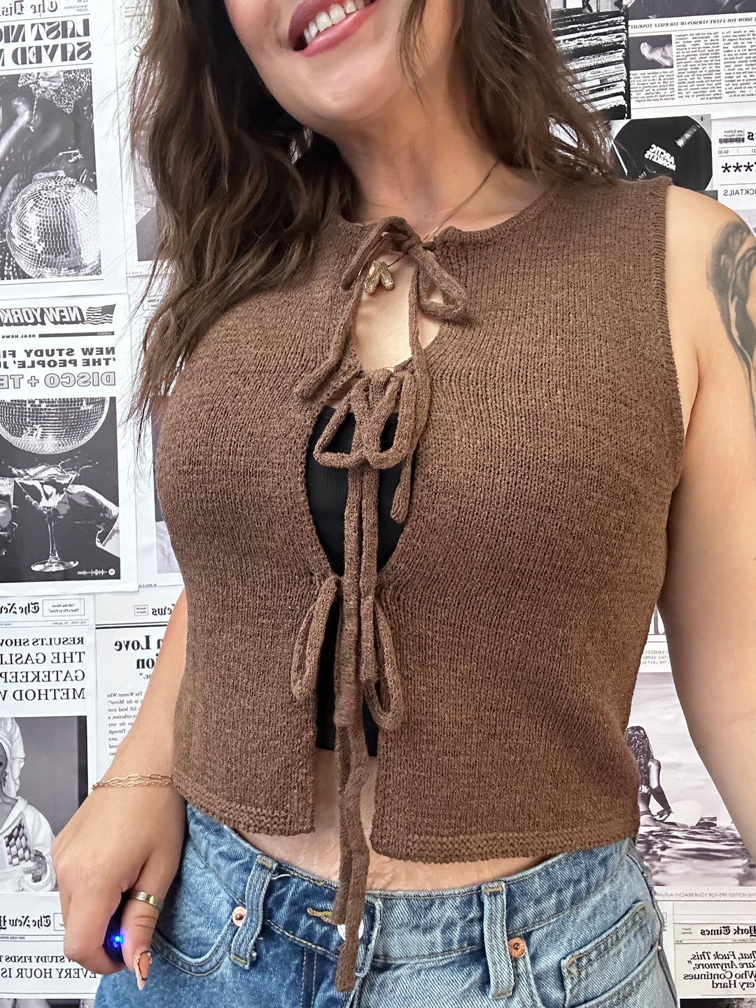 The Dallas Tie Top