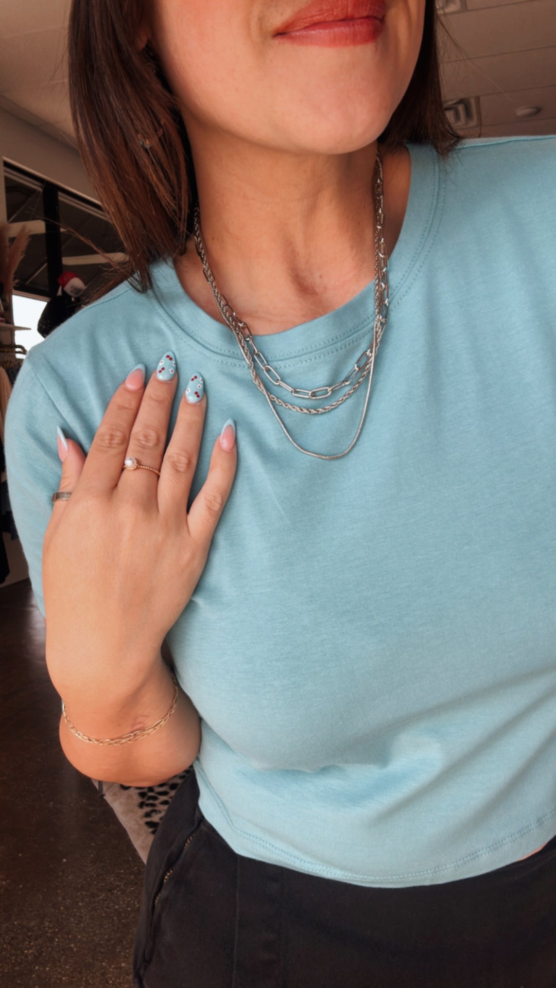 The Stevie Multi Layer Chain Necklace