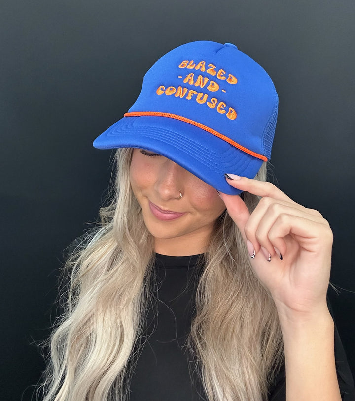 Blazed And Confused Trucker Hat