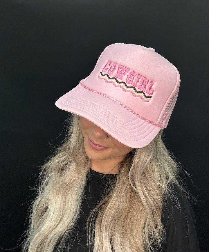 Cowgirl Foam Trucker Hat