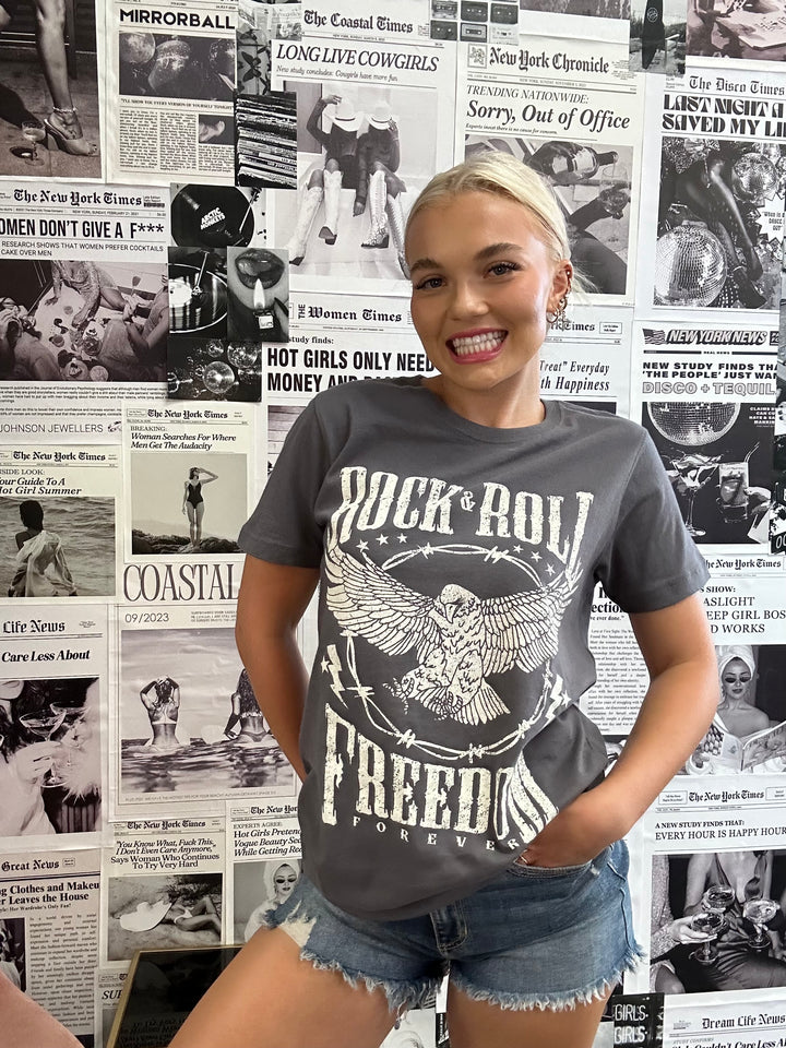 Rock & Roll Freedom Graphic Tee