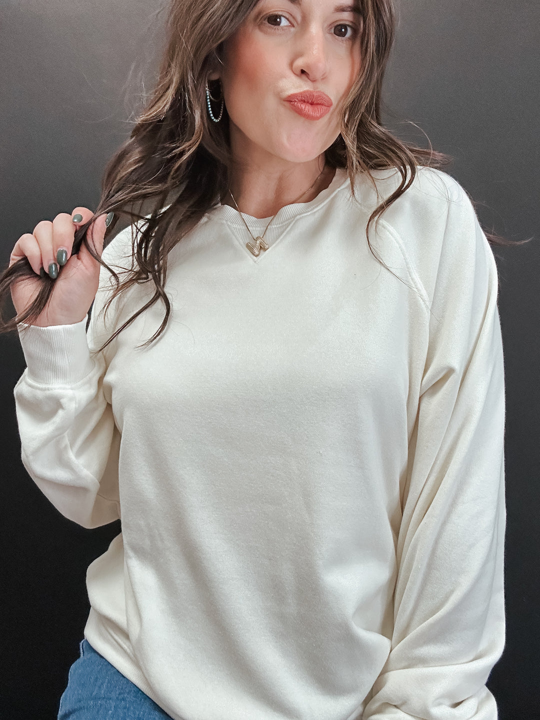 The Kimmi Long Sleeve Sweatshirt