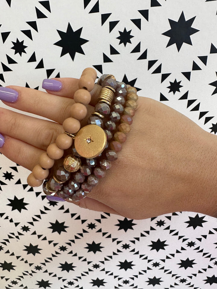Beaded Charm Arm Party